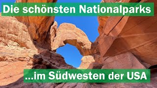 Nationalparks im Südwesten der USA  Traumhafte Natur in den Vereinigten Staaten  WeltreiseVLOG 12 [upl. by Knowle267]