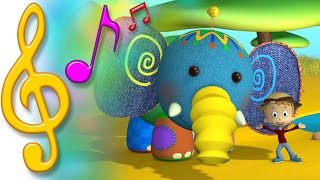 TuTiTu Songs  Elephant Song  Songs for Children with Lyrics [upl. by Vaish625]