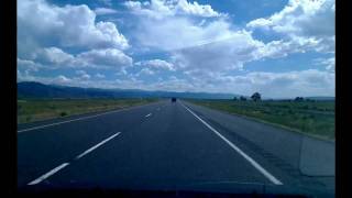 Timelapse video from DeKalb IL to Los Angeles CA [upl. by Rennie]