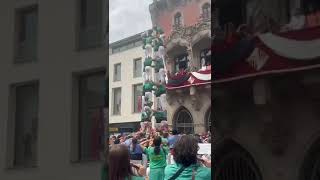 4de8 dels Castellers de Sabadell a Granollers [upl. by Jacoba]