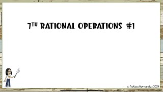 73A Rational Operations 1 [upl. by Ashely97]