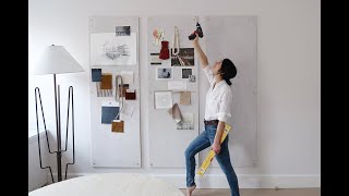 How To Make The Swooniest Pin Boards with Athena Calderone [upl. by Kamat285]