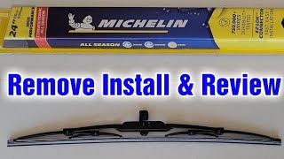 Michelin Wiper Blades Review How To Remove amp Install [upl. by Adnar]