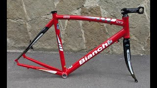 Bianchi C2C Via Nirone 7 700c L 56  alucarbon frameset [upl. by Nesmat]