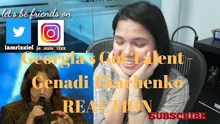 Georgias Got Talent  Genadi Tkachenko REACTION [upl. by Otte]