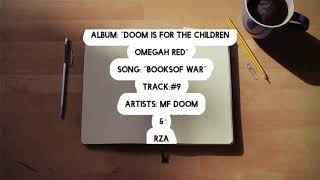 OMEGAH RED FT MF DOOM amp RZA  Books of War Lyrics EXPLICIT [upl. by Sane]