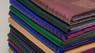 Sirumugai Soft Silk Sarees  Own Manufacturing  Weavers Price [upl. by Enitsyrhc]