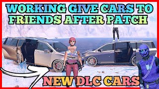 AFTER PATCH EASY GIVE CARS TO FRIENDS GLITCH GTA5 FACILITY GCTF GTA V CAR DUPE [upl. by Alekin]