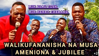 WALIKUFANANISHA NA MUSA  AMENIONA  JUBILEE Covered by Min EsauToshMin HenryTheBand [upl. by Fotzsyzrk730]