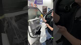 Remove Tint BEST Way to do it diy tint cars windowtint [upl. by Adnelg]