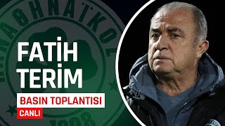 Fatih Terimin Panathinaikostaki İlk Basın Toplantısı 🔴 Canlı Yayın 🔴 [upl. by Enilemme]