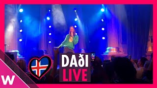 Daði og Gagnamagnið – Think About Things LIVE  Melfest WKND Iceland Eurovision 2020 [upl. by Most]