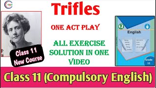 Trifles Summary in Nepali  Compulsory English Class 11 Oneact Play  New Course  Hseb Suraj [upl. by Four]