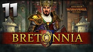 THE WARS OF ERRANTRY Total War Warhammer  Bretonnia Campaign 11 [upl. by Bakeman]