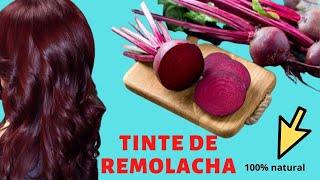 Reflejos rojizos en tu cabello con remolacha ¡Tinte 100 natural [upl. by Roberto951]