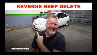 Prius Disable Reverse Beep [upl. by Obola]