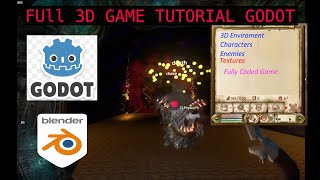 Build a full 3D fps in Godot as fast as possible Tutorial for beginners [upl. by Alessandro251]