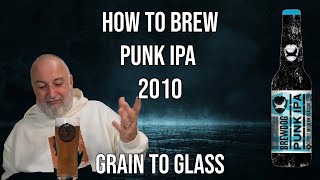 How to Make BrewDog Punk IPA Grain to Glass Tasting would I brew again [upl. by Kaycee]