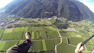 Primi voli alti allievi 2016  Scuola Parapendio Trento [upl. by Yesor]