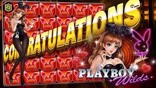 WOW Slot Big Win 🔥 Playboy Wilds 🔥 from Microgaming  Casino Supplier of Online Slots [upl. by Eloken900]