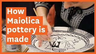 How Maiolica is made with Lindsay Montgomery [upl. by Ekaterina]