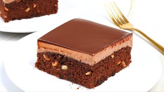 Chocolate Brownie Dessert cake  Hazelnut Chocolate brownie cake Box [upl. by Georgeta]