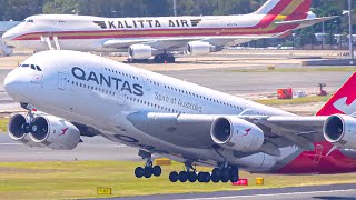 70 BIG PLANES from CLOSE UP  A380 B737 A350 B777 B767 B787 A330  Sydney Airport Plane Spotting [upl. by Shamus]