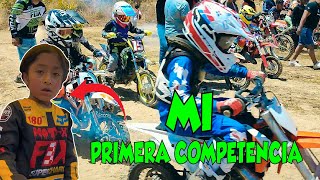 Gane 100 en mi 1Ra competencia de Motocross [upl. by Onstad241]