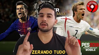 PES 2018 MOBILE  ZERANDO TUDOEVENTO ONLINE E MINI LIGA DA INGLATERRA VOL♾ [upl. by Suivat]