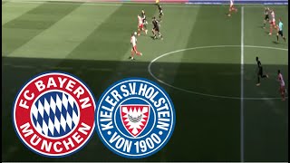 Holstein Kiel 16 Bayern Munich Highlights  Bundesliga 20242025 [upl. by Arateehc]