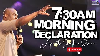 Start Your Day Right Command Your Morning with Powerful Prayers  Apostle Joshua Selman [upl. by Inilahs]