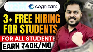 IBM Cognizant  3 Biggest Hiring2024 2023 2022  DONT MISS  Apply Now [upl. by Isus]