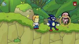 Scribblenauts Unlimited 137 Sanic amp Isaac in Object Editor [upl. by Claiborne]