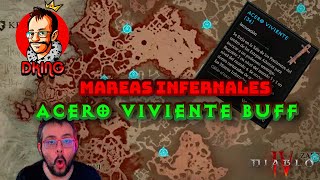 Consigue mas Acero Viviente AHORA Buffo por fin  Diablo 4 Español [upl. by Osyth]