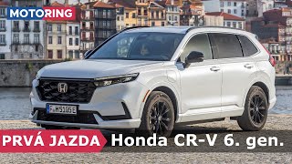 PRVÁ JAZDA  2024 Honda CRV  Ten výhľad  Motoring TA3 [upl. by Blinnie]