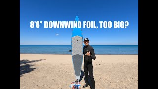 Downwind Foil Board Review 88 Barracuda [upl. by Sanoj87]