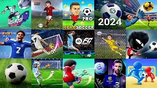 TOP 15 FOOTBAll SPORT GAMES FOR ANDROID 2024 1 [upl. by Vally345]