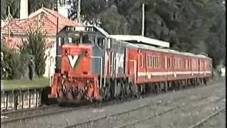 Last Regular Train from Leongatha South Gippsland Railway July 1993 [upl. by Dionne]