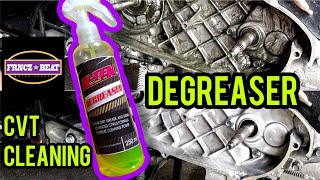 DEGREASER  CVT CLEANING  HONDA CLICK 125i GC [upl. by Ailimac382]