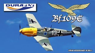 Durafly Messerschmitt Bf109E4 Battle of Britain 1100mm 433” PNF  HobbyKing Product Video [upl. by Ataeb]