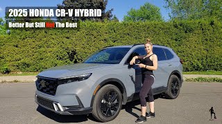 2025 Honda CRV Hybrid Review Great MPG But Lacks Cargo amp Towing [upl. by Neesay775]