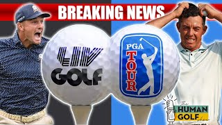 The PGA Tour and LIV Golf Merger [upl. by Anilecram]