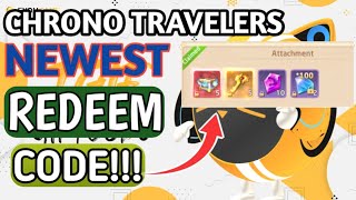 Chrono Travelers Newest redeem code TGIF Code [upl. by Odlareg364]