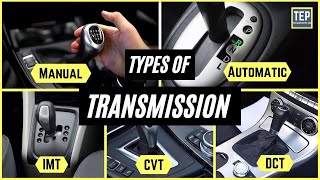 Types of Transmission System Manual AT AMT iMT CVT DCT Explained [upl. by Flory]