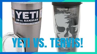 YETI VS TERVIS TRAVEL CUP BATTLE [upl. by Natty]