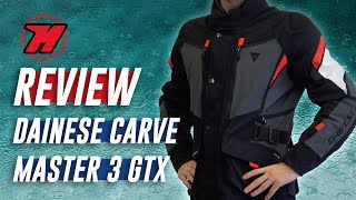 Review chaqueta DAINESE CARVE MASTER 3 Goretex impermeable para tu aventura 🌧️⛰️ [upl. by Thomajan]