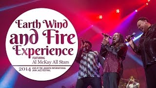 Earth Wind and Fire Experience Live at Java Jazz Festival 2014 [upl. by Eimmot562]