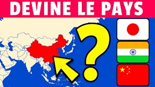 Devine le PAYS sur la CARTE du Monde 🗺️📍  Quiz Géographie [upl. by Rosa]