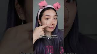 2 makeup tips from IUs makeup artist I NEOGEN HEARTLEAF DAILY MASK 🍃 shorts [upl. by Eddina]