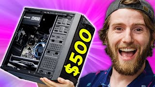 This 500 Budget Gaming PC Is AWESOME [upl. by Ainet]